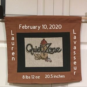 Personalized Baby Tapestry Wall Hanging